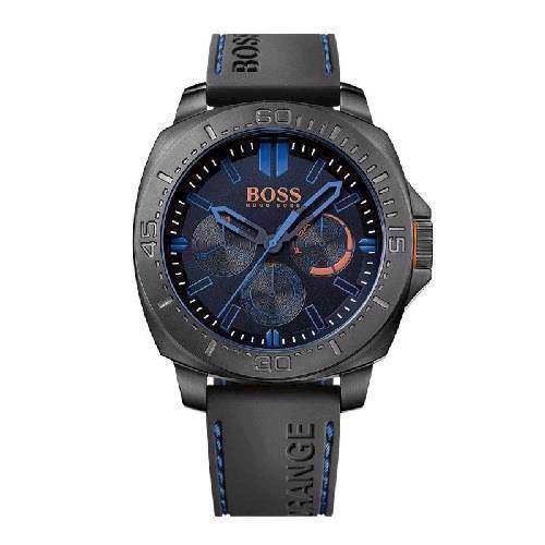 Image of Hugo Boss Orange Sao Paulo IP Sort Quartz Herre ur, model 1513242